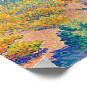 Twee vrouwen aan de Shore, beroemd schilderij, Poster (Hoek)