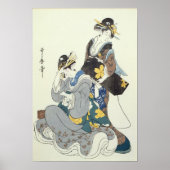 Twee Vrouwen figuren Poster (Voorkant)