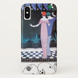 TWEE VROUWEN IN DE Mode 's nachts Art Deco Beauty iPhone X Hoesje