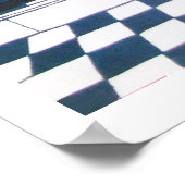 TWEE VROUWEN IN DE NACHT, Art Deco Beauty-Mode Poster (Hoek)