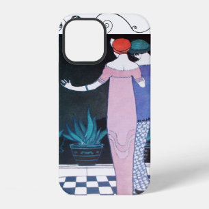TWEE VROUWEN IN DE NACHT Art Deco Schoonheid Mode iPhone 12 Hoesje