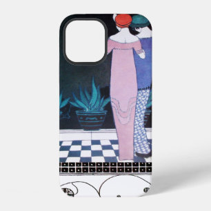 TWEE VROUWEN IN DE NACHT Art Deco Schoonheid Mode iPhone 12 Hoesje