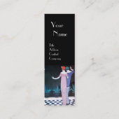 TWEE VROUWEN IN DE NACHT, Beauty Mode Monogram Mini Visitekaartje (Voorkant)