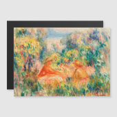 Twee vrouwen in een landschap door Pierre Auguste (Voorkant / Achterkant)