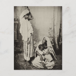 Twee vrouwen in Tangier, Marokko, 1898 Briefkaart