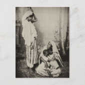 Twee vrouwen in Tangier, Marokko, 1898 Briefkaart (Voorkant)