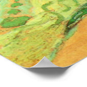 Twee vrouwen kruisen de velden door Vincent van Go Poster (Hoek)