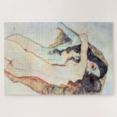 Twee vrouwen omarmen | Egon Schiele | Legpuzzel (Horizontaal)
