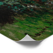 Twee vrouwen onder de bloemen, 1875 (olie op canva poster (Hoek)