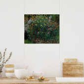 Twee vrouwen onder de bloemen, 1875 (olie op canva poster (Keuken)