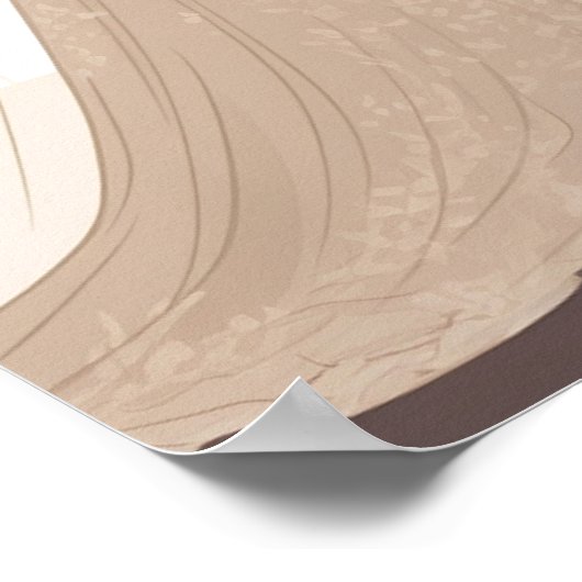 Twee vrouwen op het altaar poster (Hoek)