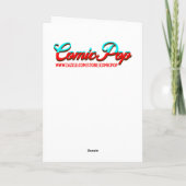 Twee vrouwen roddelen geheimen van vriendschap kaart (Achterkant)