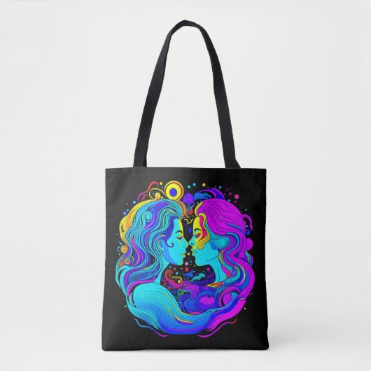 Twee vrouwen tote bag (Voorkant)