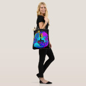 Twee vrouwen tote bag (Op model)