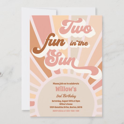 Twee vun in de zonnesonne-zonnescherm op de tweede kaart (Voorkant)