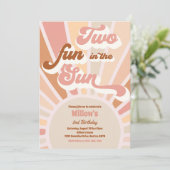 Twee vun in de zonnesonne-zonnescherm op de tweede kaart (Staand voorkant)