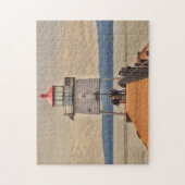 Twee vuurtoren van Harbors Minnesota Legpuzzel (Verticaal)