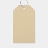 Twee waaksame honden cadeaulabel (Achterkant)