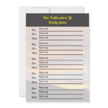 Twee waarheden en een leugenspel | Familiereünie z