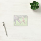 Twee waarschuwingsmama's en Baby Post-it® Notes (Kantoor)
