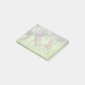 Twee waarschuwingsmama's en Baby Post-it® Notes (Schuin)