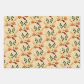 Twee wasberen Herfst Baby shower wikkelpapier blad Inpakpapier Vel (Voorkant 2)