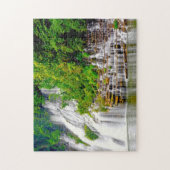 Twee watervaltennessee. legpuzzel (Verticaal)