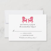 Twee Waterverf Adirondack Chairs RSVP (Voorkant)