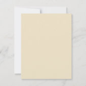 Twee Waterverf Adirondack Stoelen Bruiloft Kaart (Achterkant)