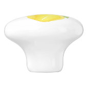 Twee Waterverf Lemons Keramische Knop (Zijkant)