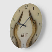 Twee Weatherons Rustic Coastal acrylwall Grote Klok (Hoek)