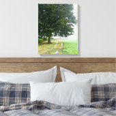 Twee wegen verdeeld Canvas Afdruk (Insitu (Slaapkamer))