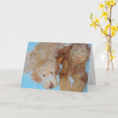 Twee Wenskaarten Kaart (Gele Bloem)