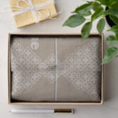 Twee Werden Eén Trouwen Tissuepapier (Geschenk)