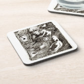 Twee werelden bier onderzetter (Linkerzijde)