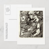 Twee Werelden, door Brian Benson. Briefkaart (Voorkant / Achterkant)