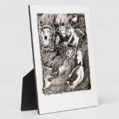 Twee werelden fotoplaat (Zijkant)