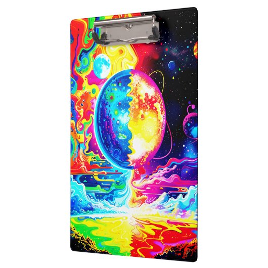 Twee werelden klembord (Links)