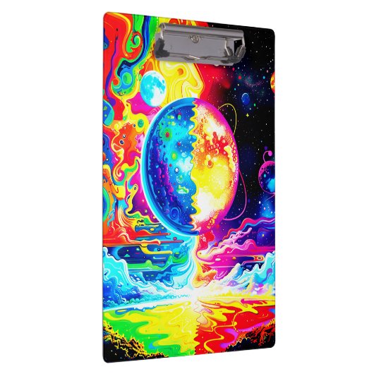 Twee werelden klembord (Rechts)