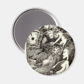 Twee werelden magneet (Voorkant / Achterkant)