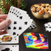 Twee werelden pokerkaarten (Insitu)