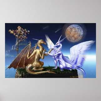 Twee werelden poster