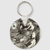 Twee werelden sleutelhanger (Voorkant)