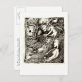 Twee werelden, van Brian Benson. Briefkaart (Voorkant / Achterkant)