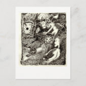 Twee werelden, van Brian Benson. Briefkaart (Voorkant)