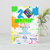 TWEE WETGEVING VOOR DE QUIT 2e verjaardag Kaart (Staand voorkant)