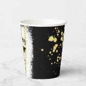 TWEE WETGEVING VOOR KWALITEIT 2e verjaardag papier Papieren Bekers (Links)