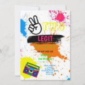 TWEE WETGEVING VOOR QUIT 2e uitnodiging (Voorkant)