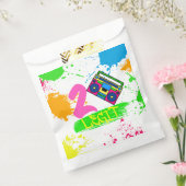 TWEE WETGEVING VOOR QUT 2e verjaardag, kleurrijk Bedankzakje (Gezegeld)