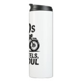 Twee-wiel, een-ziel motorfiets thermosbeker (Geroteerd rechts)